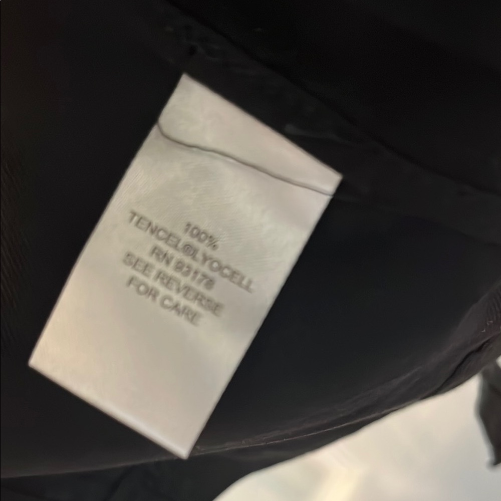 Workshop Black Tencel Utility Jacket - image 7